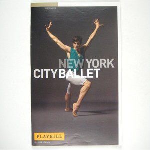 Swan  Lake New York City Ballet Playbill  September 1991 Lincoln Center LaMarche